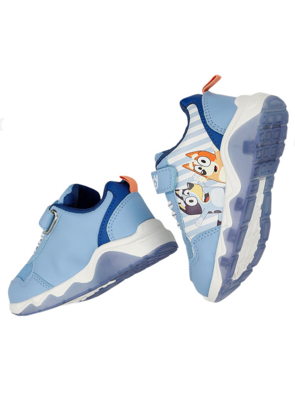 Buty Dziecięce na Wiosnę ze Świecącą Podeszwą Bluey Bartek 87037-16