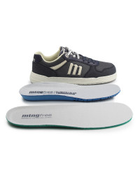 Półbuty sportowe męskie barefoot granat MTNG 84766-C59408 plity marino/nole gris oscuro