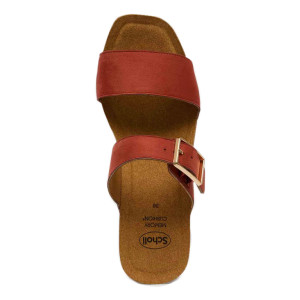 Klapki Damskie Na Obcasie Scholl Ravello 2 Straps med MF320451555