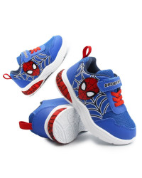 Buty Dla Chłopca Na Wiosnę Spider Man LED Bartek 87032-16