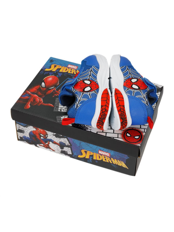 Buty Dla Chłopca Na Wiosnę Spider Man LED Bartek 87032-16