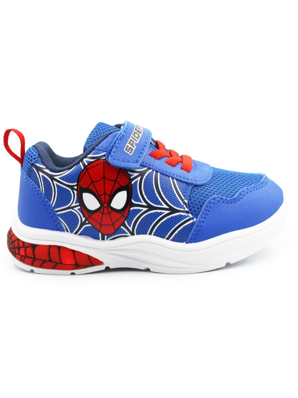 Buty Dla Chłopca Na Wiosnę Spider Man LED Bartek 87032-16