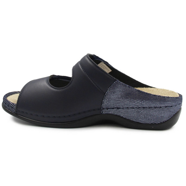 Klapki na szerokie stopy dla seniorek na lato Berkemann Janna 01027-029