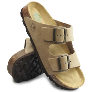 Klapki dla kobiet ze skóry...