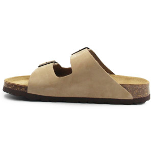 Klapki dla kobiet ze skóry naturalnej na lato Dr brinkmann 600130-08