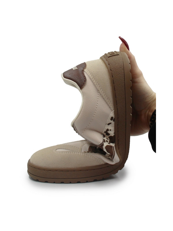 Półbuty damskie na wiosnę barefoot vegan MTNG 60948-C59379 wonderly sand