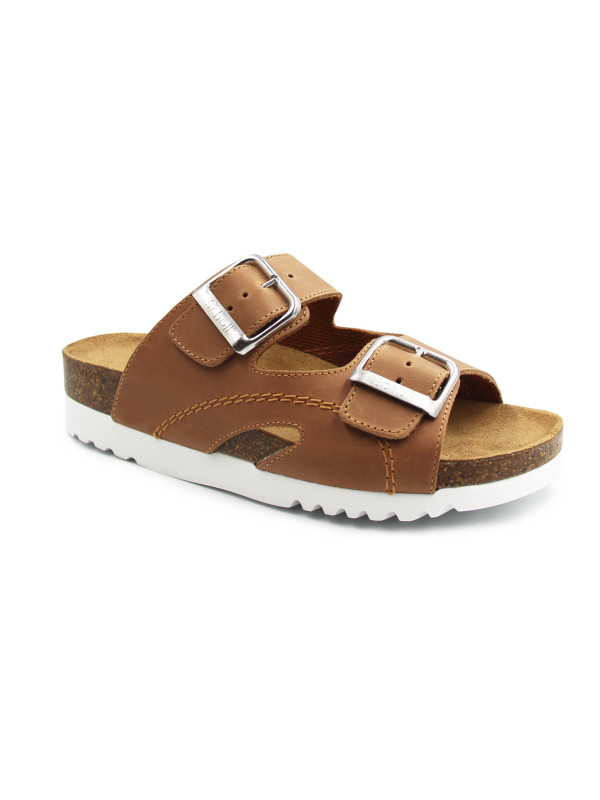 Klapki Na Lato Damskie Brąz Scholl Moldava Wedge ad Med MF230081175