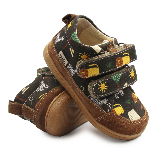 Chłopięce Buty Na Jesień Barefoot Mido 181 Safari