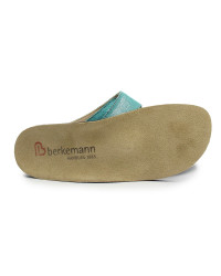 Damskie klapki na szerokie stopy na lato Berkemann Daria 01002-192