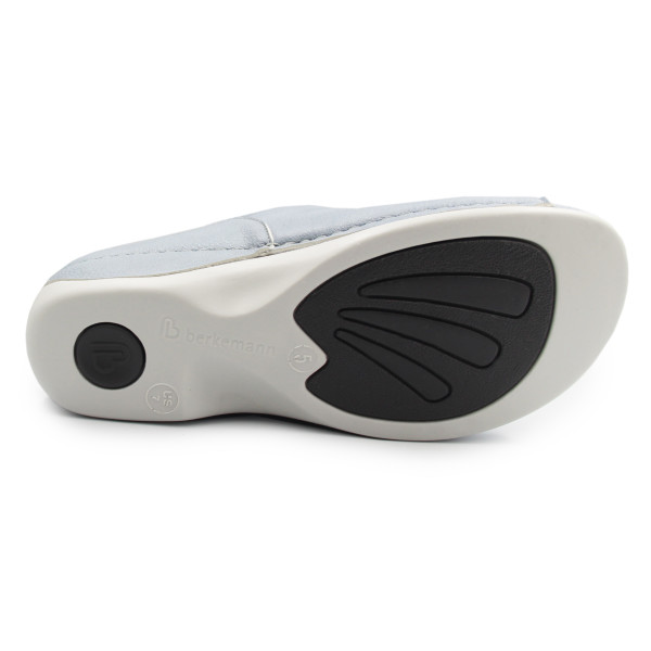 Klapki dla kobiet na lato ze skóry naturalnej Berkemann Janna 01027-354