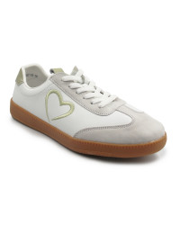 Sneakersy damskie na wiosnę ze skóry naturalnej T. Sokolski W26-652 WHITE GREEN