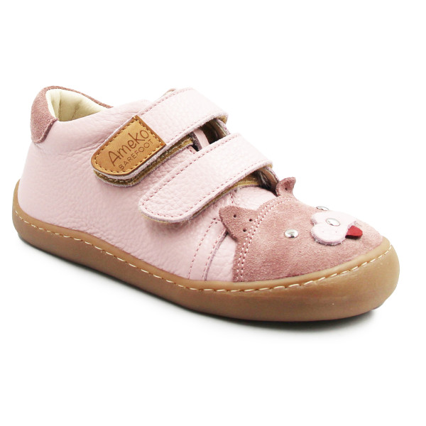 Buty Dla Dziewczynki Na Wiosnę Różowe Barefoot Ameko Otis Kiti Rose