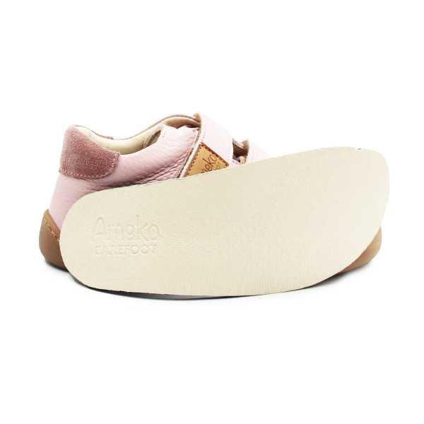 Buty Dla Dziewczynki Na Wiosnę Różowe Barefoot Ameko Otis Kiti Rose