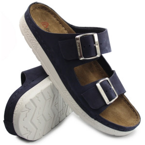 Męskie klapki na lato ze...