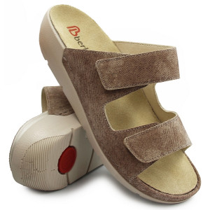 Klapki ze skóry naturalnej...