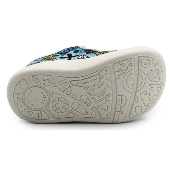 Buty Po Szkole Dla Chłopca Kapcie Chłopięce DD STEP C100-51643