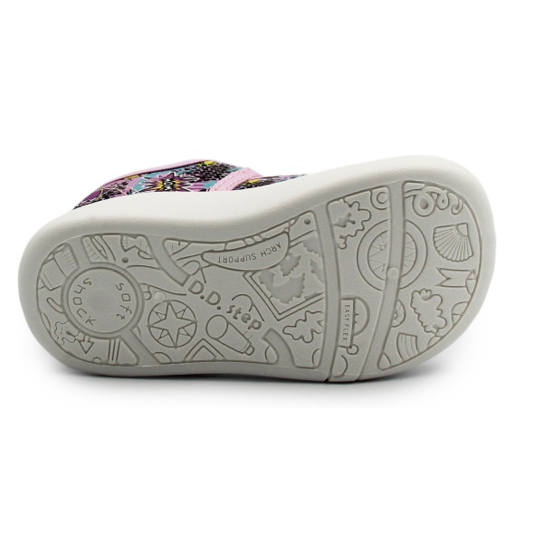 Kapcie Dziewczęce Do Szkoły i Przedszkola DD STEP C100-51511