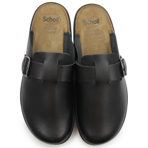 Klapki Damskie Do Pracy Zabudowane Palce Scholl Nilla Buckle med MF 31730004