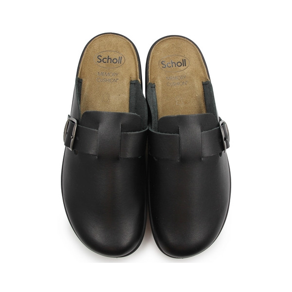 Klapki Damskie Do Pracy Zabudowane Palce Scholl Nilla Buckle med MF 31730004