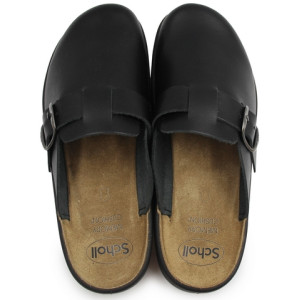 Klapki Damskie Do Pracy Zabudowane Palce Scholl Nilla Buckle med MF 31730004