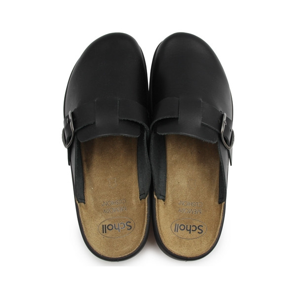 Klapki Damskie Do Pracy Zabudowane Palce Scholl Nilla Buckle med MF 31730004