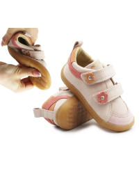 Buty Na Wiosnę Dla Dziewczynek Kwiatuszki Barefoot Primigi 1410100