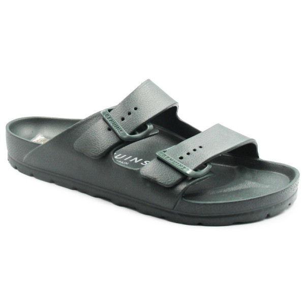 Klapki Męskie Basenowe Plażowe Genuins Mallorca khaki