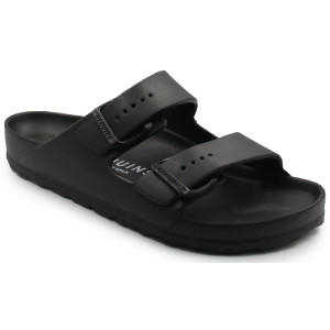 Plażowe Klapki Męskie Mallorca Czarne Genuins