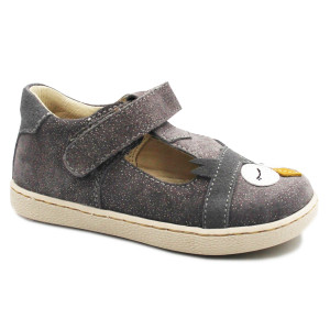 Baleriny Dla Dziewczynki Brokatowe na Wiosnę i Lato Mido 20-43