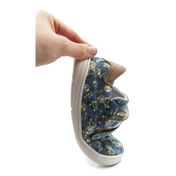 Półbuty Dziecięce Na Wionę Barefoot Jamet 2219 Miś