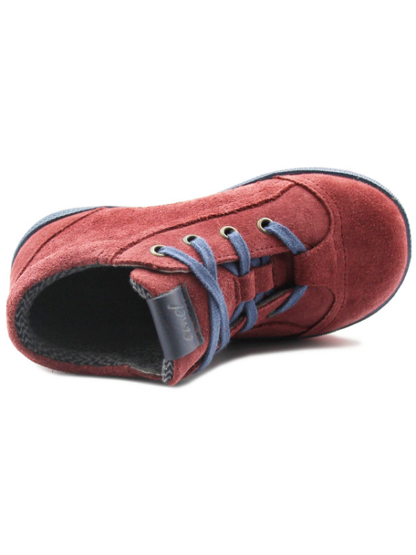 Pierwsze buty roczki dla dzieci lekko ocieplane na wiosnę Emel EX 2147a-21