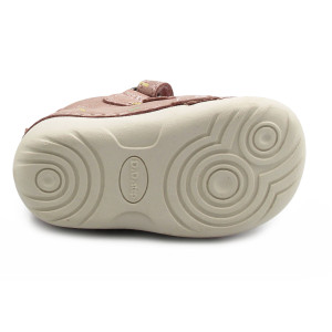 Buty Dla Dziewczynki Na Wiosnę Błyszczące DD STEP S015-51219B Metalic Pink