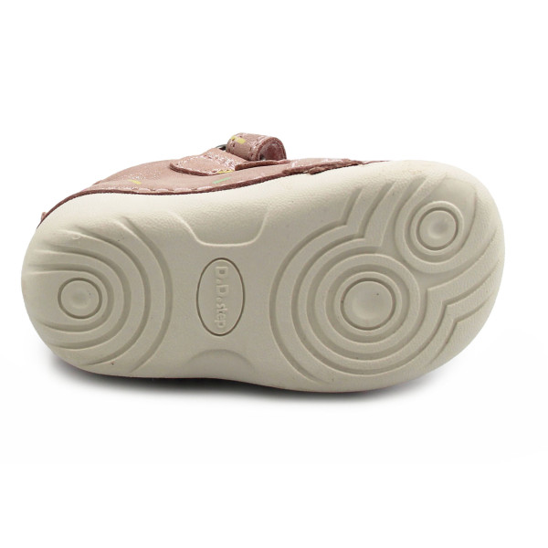 Buty Dla Dziewczynki Na Wiosnę Błyszczące DD STEP S015-51219B Metalic Pink