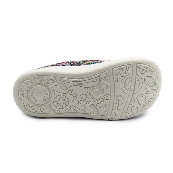 Kapcie Dziewczęce Szkolne Buty DD STEP C100-51718L