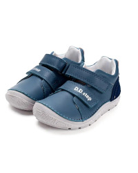 Chłopięce Buty Barefoot Na Jesień Skórzane DD STEP S116-61960L Royal Blue