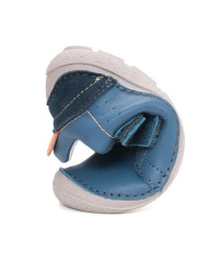Chłopięce Buty Barefoot Na Jesień Skórzane DD STEP S116-61960L Royal Blue