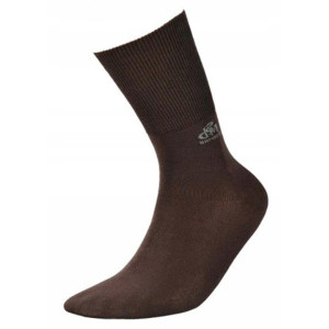 Skarpetki Zdrowotne Bambusowe Deomed Bamboo Brązowe