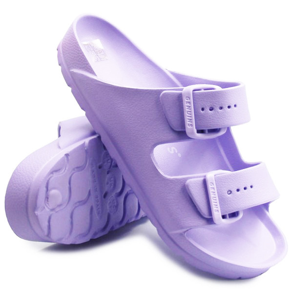 Klapki Damskie Basenowe Genuins Mallorca Lawender