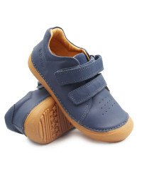 Półbuty Chłopięce Na Wiosnę Granatowe Barefoot DD STEP S063-61983 Royal Blue