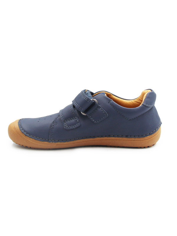 Półbuty Chłopięce Na Wiosnę Granatowe Barefoot DD STEP S063-61983 Royal Blue