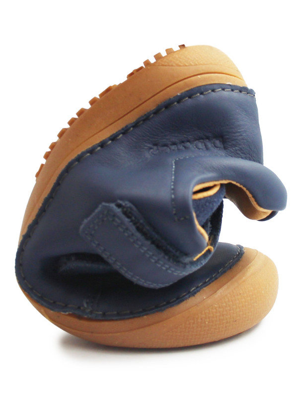 Półbuty Chłopięce Na Wiosnę Granatowe Barefoot DD STEP S063-61983 Royal Blue
