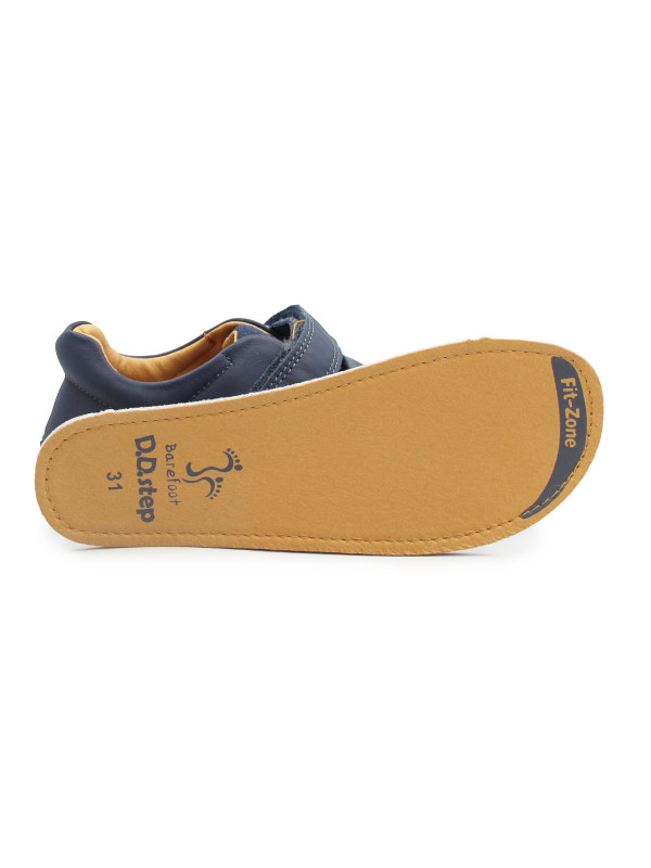 Półbuty Chłopięce Na Jesień Granatowe Barefoot DD STEP S063-61983 Royal Blue