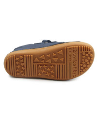 Półbuty Chłopięce Na Wiosnę Granatowe Barefoot DD STEP S063-61983 Royal Blue