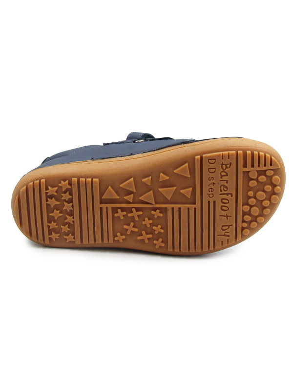 Półbuty Chłopięce Na Jesień Granatowe Barefoot DD STEP S063-61983 Royal Blue