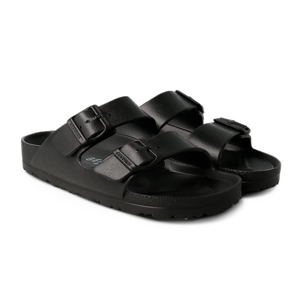 Plażowe Klapki Męskie Mallorca Czarne Genuins