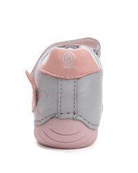 Buty Dla Dziewczynki Na Jesień Świecące LED z Jednorożcem DD STEP S050-61970 Dove Grey