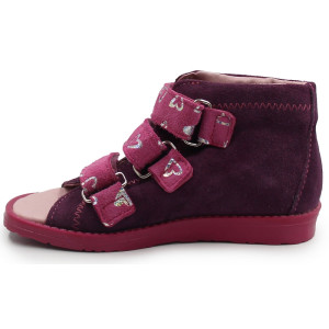 Sandałki ortopedyczne dla dziewczynek do przedszkola z obcasem Thomasa Dawid 003