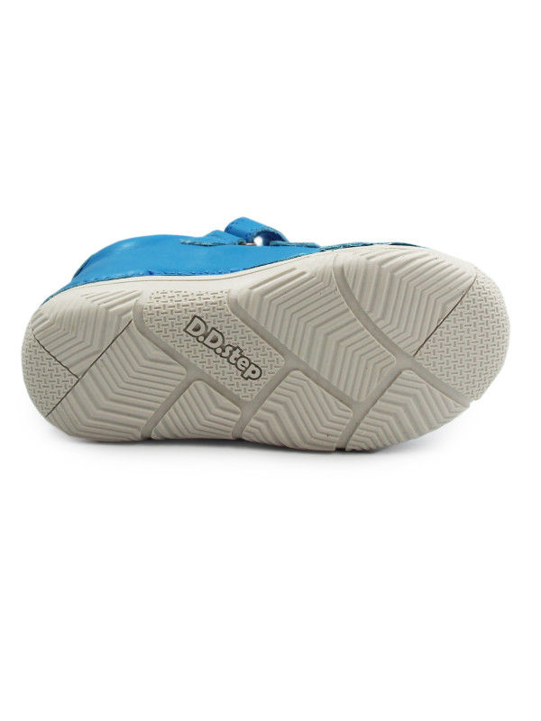 Wiosenne Półbuty Dla Chłopczyka Niebieskie Na Rzep D STEP S082-61703M Oceanic