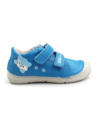 Półbuty Dla Chłopczyka Niebieskie Wiosna Na Rzep D STEP S082-61703M Oceanic
