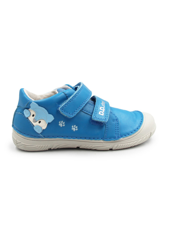 Półbuty Dla Chłopczyka Niebieskie Na Rzep D STEP S082-61703M Oceanic